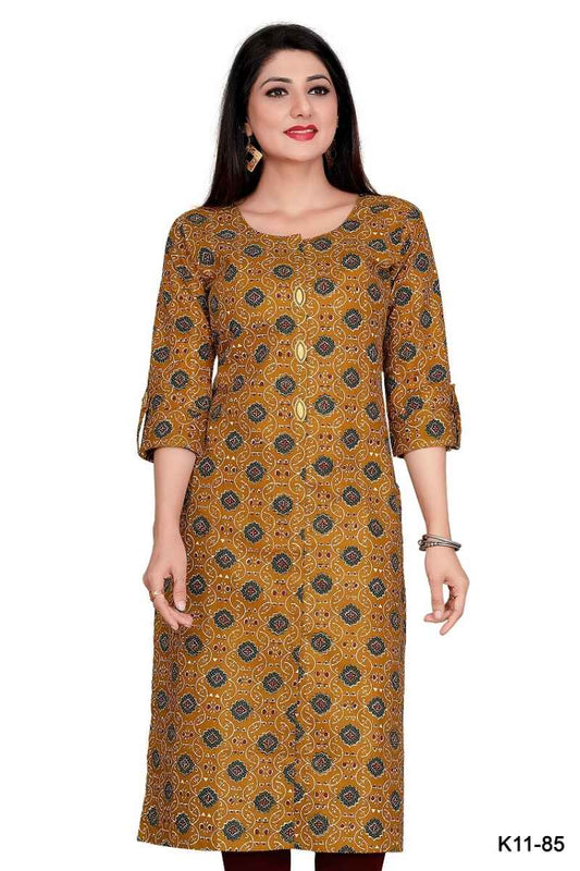 Cotton Printed Kurti